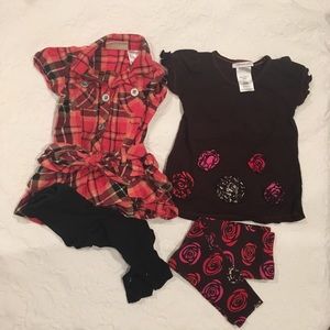 Baby Girl Fall Outfit Lot 24 months